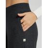 imageODODOS Womens Extra Wide Leg Pants  Ultra Soft Stratum Tech Casual Relaxed Lounge Pants with Pockets  29quot InseamBlack Heather