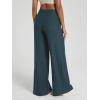 imageODODOS Womens Extra Wide Leg Pants  Ultra Soft Stratum Tech Casual Relaxed Lounge Pants with Pockets  29quot InseamNavy Heather