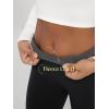 imageODODOS Womens Fleece Lined Leggings Thermal Warm Winter Tights  25quot  28quot High Waisted Thick Yoga Pants with Back PocketsBlack