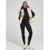 imageODODOS Womens Fleece Lined Leggings Thermal Warm Winter Tights  25quot  28quot High Waisted Thick Yoga Pants with Back PocketsBlack