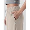 imageODODOS Womens Straight Leg Pants Ultra Soft Stratum Tech Relaxed Casual Pajama Lounge Pants with Pockets2931quot InseamMocha Heather