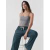 imageODODOS Womens Straight Leg Pants Ultra Soft Stratum Tech Relaxed Casual Pajama Lounge Pants with Pockets2931quot InseamNavy Heather