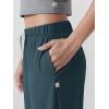 imageODODOS Womens Straight Leg Pants Ultra Soft Stratum Tech Relaxed Casual Pajama Lounge Pants with Pockets2931quot InseamNavy Heather