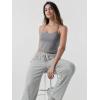 imageODODOS Womens Straight Leg Pants Ultra Soft Stratum Tech Relaxed Casual Pajama Lounge Pants with Pockets2931quot InseamPale Grey Heather