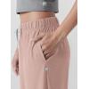 imageODODOS Womens Straight Leg Pants Ultra Soft Stratum Tech Relaxed Casual Pajama Lounge Pants with Pockets2931quot InseamRose Pink Heather