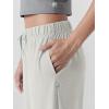 imageODODOS Womens Straight Leg Pants Ultra Soft Stratum Tech Relaxed Casual Pajama Lounge Pants with Pockets2931quot InseamSalt Heather