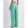 imageODODOS Womens Straight Leg Pants Ultra Soft Stratum Tech Relaxed Casual Pajama Lounge Pants with Pockets2931quot InseamSea Heather