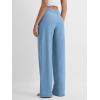 imageODODOS Womens Straight Leg Pants Ultra Soft Stratum Tech Relaxed Casual Pajama Lounge Pants with Pockets2931quot InseamWashed Denim Heather
