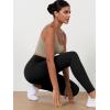 imageODODOS Womens High Waisted Workout Leggings 25quot  28quot Tummy Control Buttery Soft Athletic Gym Workout Yoga PantsBlack