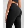 imageODODOS Womens High Waisted Workout Leggings 25quot  28quot Tummy Control Buttery Soft Athletic Gym Workout Yoga PantsBlack