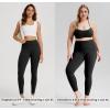 imageODODOS Womens High Waisted Workout Leggings 25quot  28quot Tummy Control Buttery Soft Athletic Gym Workout Yoga PantsBlack