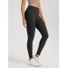 imageODODOS Womens High Waisted Workout Leggings 25quot  28quot Tummy Control Buttery Soft Athletic Gym Workout Yoga PantsOnyx Black Grey