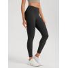 imageODODOS Womens High Waisted Workout Leggings 25quot  28quot Tummy Control Buttery Soft Athletic Gym Workout Yoga PantsOnyx Black Grey