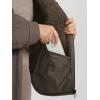 imageODODOS Womens Sherpa Lined Insulated Jacket Full Zip Split Hem Long Sleeve Coat Winter Warm Outerwear with PocketsCoffee