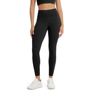imageODODOS Womens High Waisted Workout Leggings 25quot  28quot Tummy Control Buttery Soft Athletic Gym Workout Yoga PantsBlack