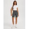 imageODODOS High Waist Workout Shorts for Women Tummy Control Workout Gym Athletic Biker Shorts6quot8quot InseamCharcoal
