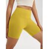 imageODODOS High Waist Workout Shorts for Women Tummy Control Workout Gym Athletic Biker Shorts6quot8quot InseamMango Mint