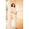 imageODODOS Modal Soft Short Sleeve TShirts for Women Oversized Crew Neck Tee Relaxed Pullover TopsButter Cream
