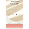 imageODODOS Modal Soft Short Sleeve TShirts for Women Oversized Crew Neck Tee Relaxed Pullover TopsButter Cream