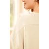 imageODODOS Modal Soft Short Sleeve TShirts for Women Oversized Crew Neck Tee Relaxed Pullover TopsButter Cream