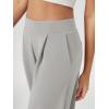 imageODODOS Modal Soft Wide Leg Pants for Women High Waist Casual Relaxed Pants with Pockets2729quot 31quot InseamLight Gray