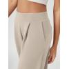imageODODOS Modal Soft Wide Leg Pants for Women High Waist Casual Relaxed Pants with Pockets2729quot 31quot InseamSmokey Taupe