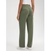 imageODODOS Womens Modal Soft Classic Pants Mid Rise PullOn Lounge Casual Work Pants with Pockets 27quot  29quot  31quot InseamDark Sage