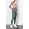 imageODODOS Womens Modal Soft Jogger Pants with Pockets Adjustable Shockcord High Waist Sweatpants Casual Lounge PantsSlate Green
