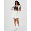 imageODODOS Wrap Skorts for Women Builtin Shorts High Waist Tennis Skirts with Pockets for Casual Athletic GolfPorcelain White