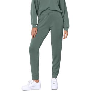 imageODODOS Womens Modal Soft Jogger Pants with Pockets Adjustable Shockcord High Waist Sweatpants Casual Lounge PantsSlate Green