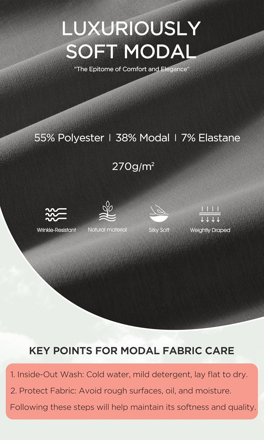 imageODODOS Modal Soft HalfZip Collared Sweatshirts for Women Long Sleeve Relaxed Pullover Top with PocketsCharcoal