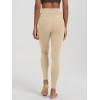 imageODODOS No Front Seam Yoga Leggings for Women  25quot  28quot High Waist Buttery Soft Lounge Yoga PantsBeige