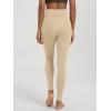 imageODODOS No Front Seam Yoga Leggings for Women  25quot  28quot High Waist Buttery Soft Lounge Yoga PantsBeige