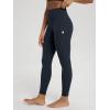 imageODODOS No Front Seam Yoga Leggings for Women  25quot  28quot High Waist Buttery Soft Lounge Yoga PantsDeep Navy