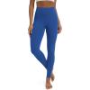 imageODODOS No Front Seam Yoga Leggings for Women  25quot  28quot High Waist Buttery Soft Lounge Yoga PantsRoyal Blue