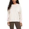 imageODODOS Womens Modal Soft Raglan Long Sleeve Sweatshirts Oversized Crew Neck Relaxed Pullover Top Fall OutfitsIvory