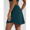 imageODODOS Womens Drawstring Tie Daily Skirts Long 17quot  Builtin Shorts Athletic Golf Tennis Skorts with Ball PocketForest Teal