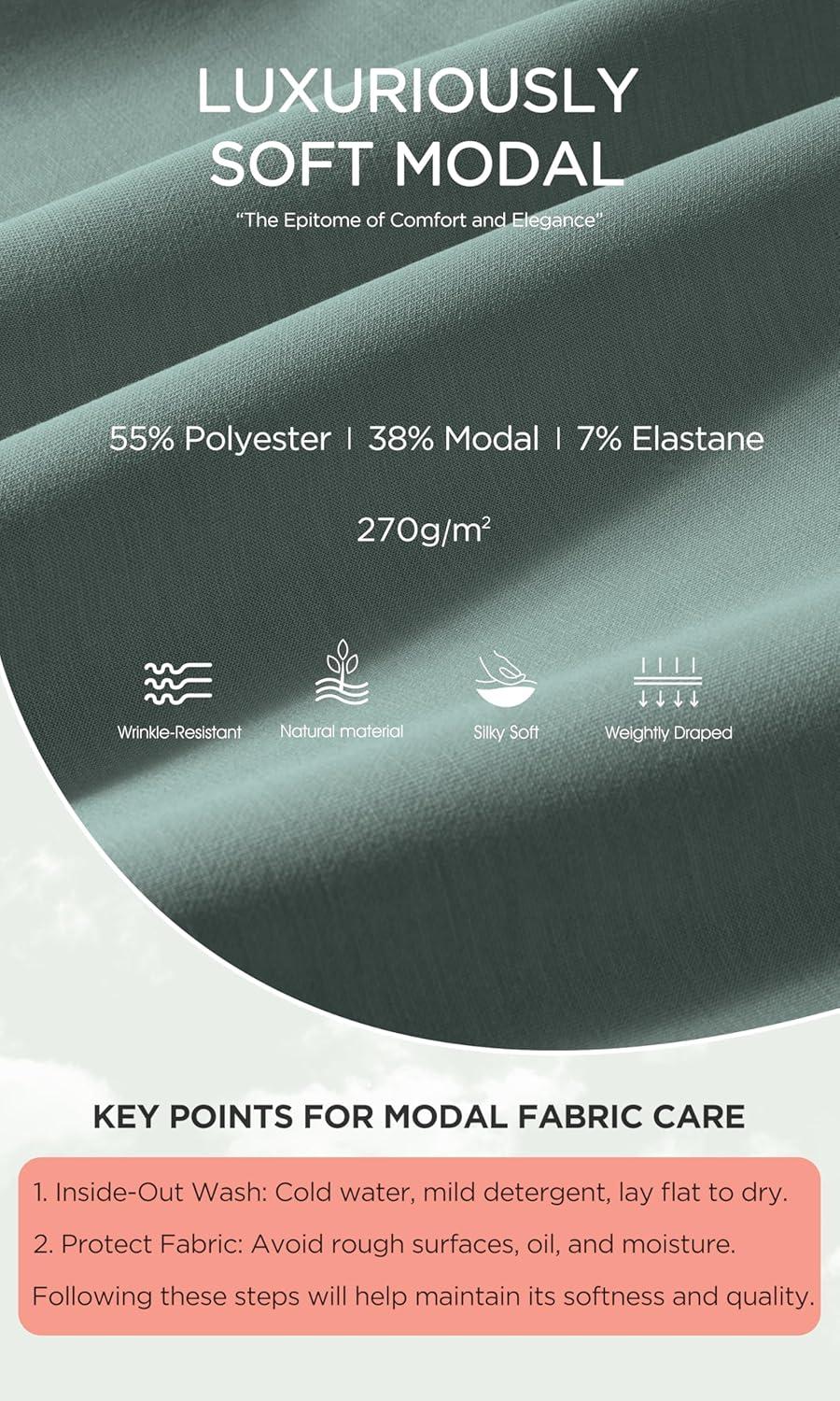 imageODODOS Modal Soft HalfZip Sweatshirts for Women Long Sleeve Relaxed Fit Collared Pullover TopSlate Green