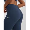 imageODODOS Womens High Waist Flared Yoga Pants Tummy Control Gym Workout Bootcut Leggings with Inner Pocket  29quot  31quot InseamNavy