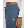 imageODODOS Womens Stretch Fleece Wide Leg Sweatpants  UltraSoft Cozy Warm HighRise Relaxed Lounge Pants with Pockets  29quotBijou Blue Heather