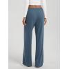 imageODODOS Womens Stretch Fleece Wide Leg Sweatpants  UltraSoft Cozy Warm HighRise Relaxed Lounge Pants with Pockets  29quotBijou Blue Heather