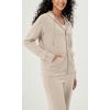 imageODODOS Womens Modal Soft FullZip Hoodies Casual Relaxed Fall Outfit Hooded Jacket with PocketsSmokey Taupe