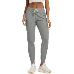imageODODOS Womens Performance Joggers  Ultra Soft Stratum Tech Sweatpants Adjustable Mid Rise Pants with PocketsGrey