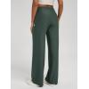 image:imageODODOS Womens Wide Leg Pants  Ultra Soft odSTRATUM Tech Adjustable MidRise Casual Pajama Lounge PantsAspen Heather
