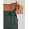 image:imageODODOS Womens Wide Leg Pants  Ultra Soft odSTRATUM Tech Adjustable MidRise Casual Pajama Lounge PantsAspen Heather
