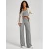 image:imageODODOS Womens Wide Leg Pants  Ultra Soft odSTRATUM Tech Adjustable MidRise Casual Pajama Lounge PantsGrey Heather