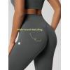 image:imageODODOS Hidden Scrunch Butt Lifting Leggings for Women  25 No Front Seam High Waist Booty Sculpting Yoga PantsCharcoal