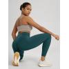 image:imageODODOS Hidden Scrunch Butt Lifting Leggings for Women  25 No Front Seam High Waist Booty Sculpting Yoga PantsForest Teal