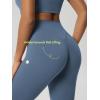 image:imageODODOS Hidden Scrunch Butt Lifting Leggings for Women  25 No Front Seam High Waist Booty Sculpting Yoga PantsInk Blue