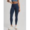 image:imageODODOS Hidden Scrunch Butt Lifting Leggings for Women  25 No Front Seam High Waist Booty Sculpting Yoga PantsNavy